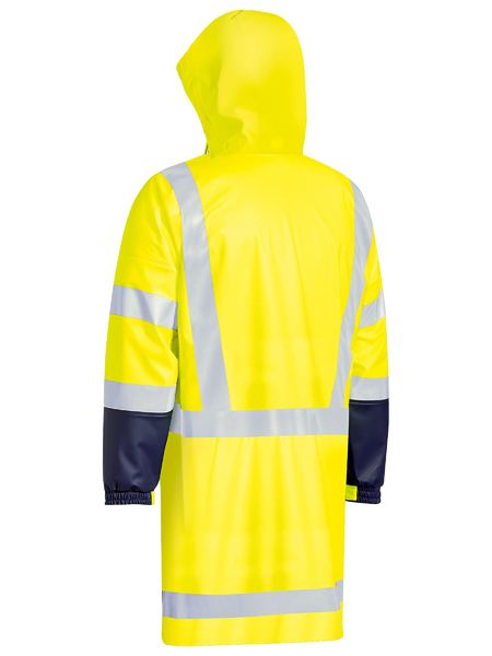 Long Reversible High Vis Rain Coat, High Visibility Gear